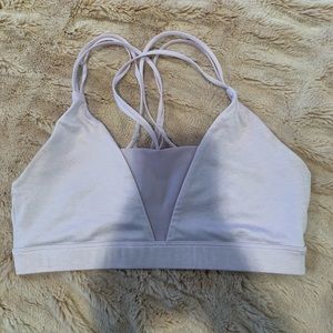 Lorna Jane Light Lavender Sports Bra Size M